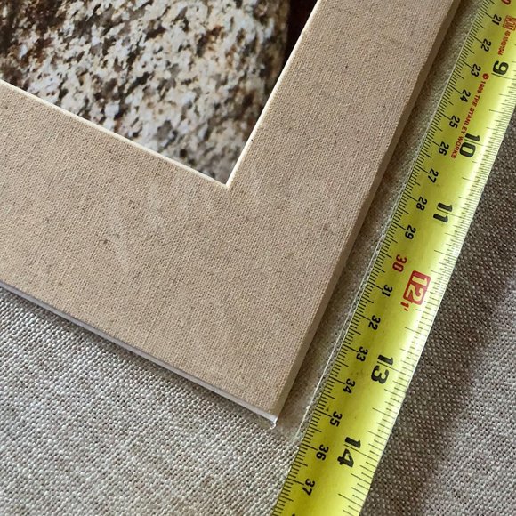 8x10 Red Maple Leaf Fine Art Photograph with Textured Mat - Picture 4 of 5